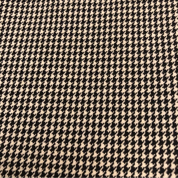 ANTHROPOLOGIE MAEVE Slim Kick Houndstooth Print Cropped Pants - Picture 7 of 13